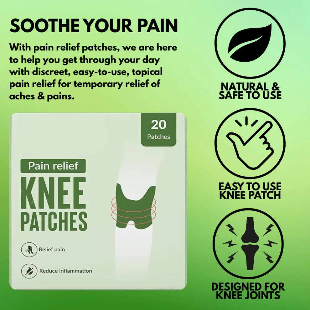 PainShield™ - Pain Relief Knee Patches (Instant Relief)